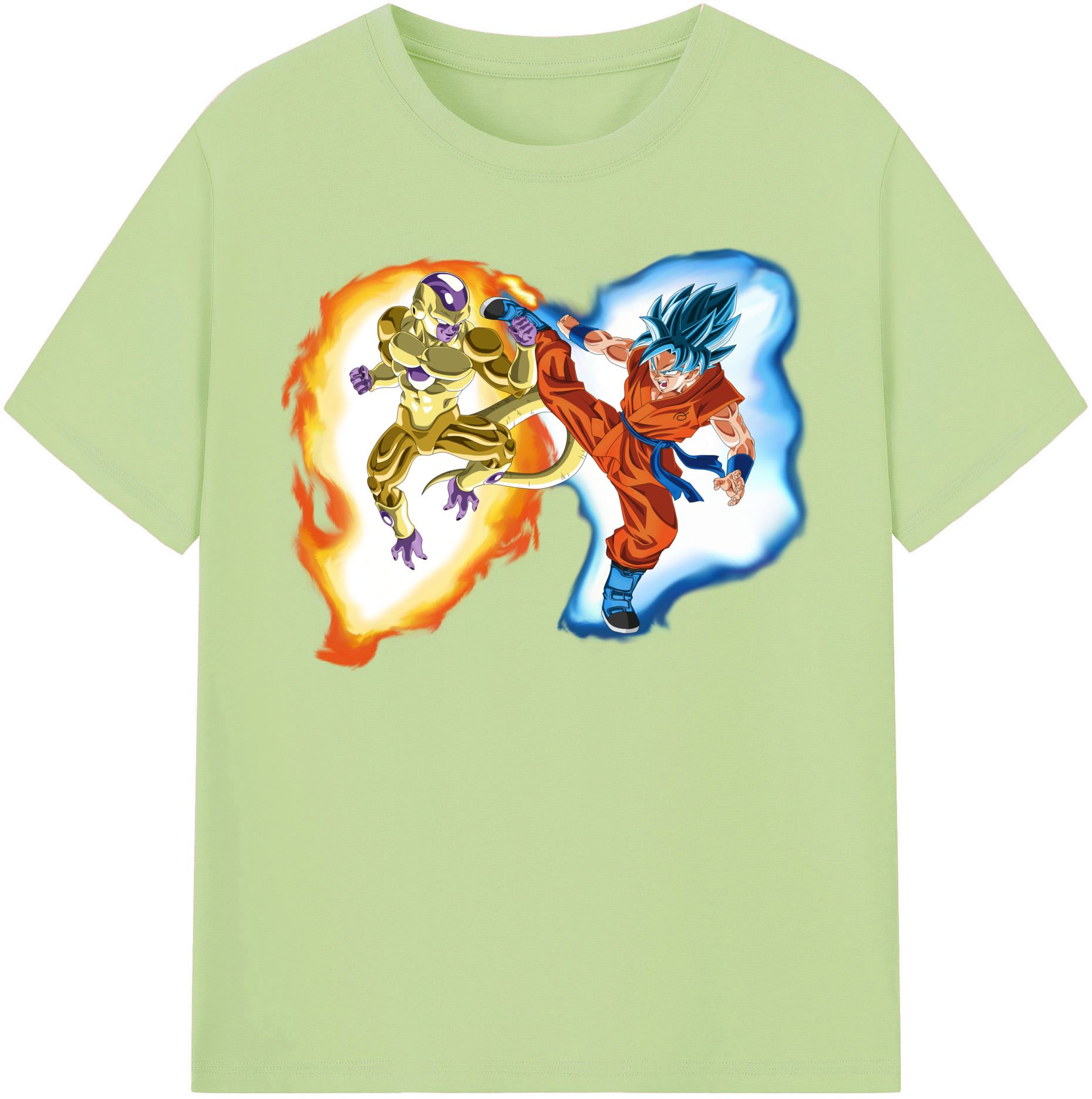 （画像用） ドラゴンボール フリーザ DRAGON BALL Frieza 綿100％半袖Tシャツ（フロントプリント）